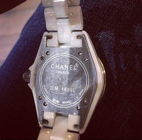 chanel dm 1889l price|chanel j12 serial number.